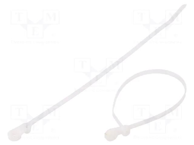 Cable tie; with a metal clasp,with fixing lugs; L: 216mm; 222N PANDUIT BC2S-S10-D