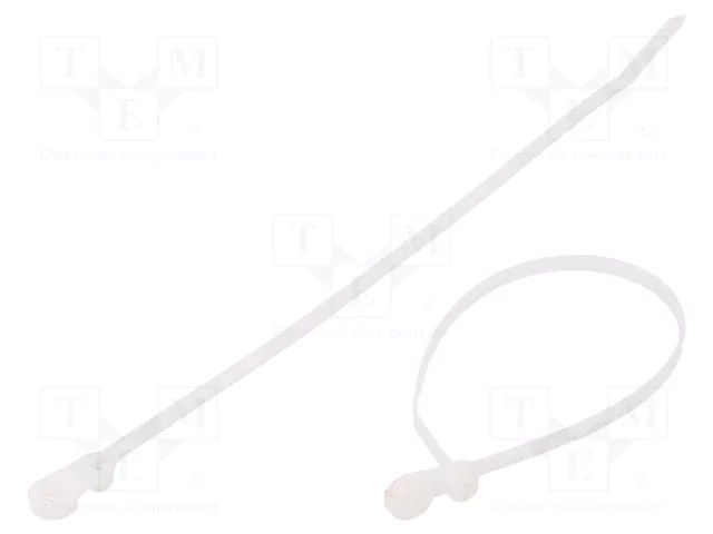 Cable tie; with a metal clasp,with fixing lugs; L: 216mm; 222N PANDUIT BC2S-S10-D