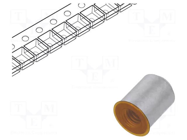 Fixing element; M.2 (NGFF) ATTEND 123A-NUT-85