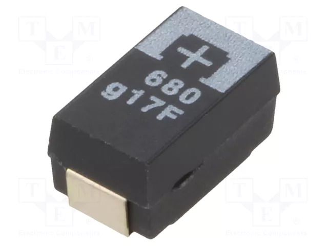 Capacitor: tantalum-polymer; 680uF; 4VDC; 3550mA; SMD; POSCAP TPF PANASONIC 4TPF680MFH-BULK