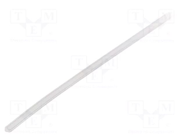 Hole and edge shield; polyetylene; L: 30.5m; natural; H: 3mm PANDUIT GES36F-C