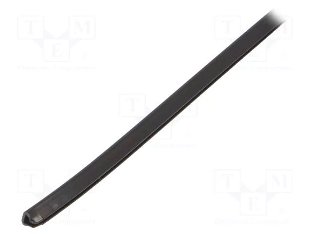 Hole and edge shield; polyetylene; L: 30.5m; black; H: 4.7mm PANDUIT GEE99F-C0