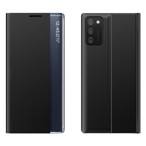 New Sleep Case cover with a stand function for Samsung Galaxy A03s (166.5) black, Hurtel 9145576241332 9145576241332