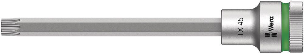 8767 C HF TORX® Zyklop bit socket with 1/2" drive with holding function, TX 45x140.0, Wera 05003855001