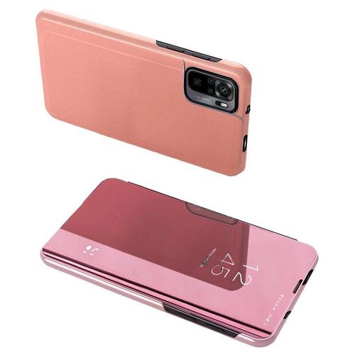 Clear View Case flip case Xiaomi Redmi Note 11 Pro+ 5G (China) / 11 Pro 5G (China) / Mi11i HyperCharge / Poco X4 NFC 5G pink, Hurtel 5907769337970 5907769337970