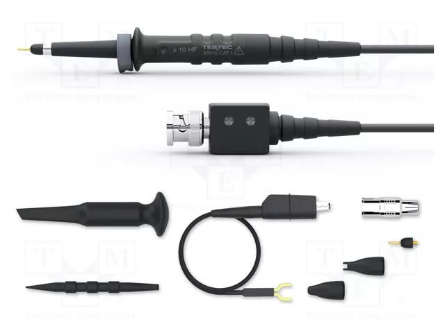 Probe: for oscilloscope; passive; 230MHz; 10: 1; 600V; 1.2ns; 1.2m TESTEC TT-HF220