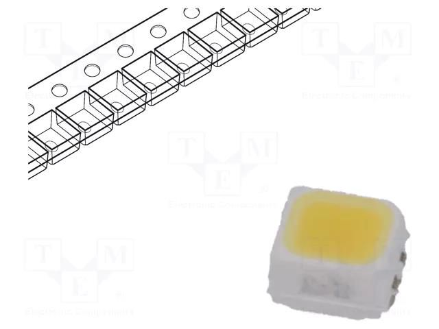 LED; SMD; white; 5.9÷9.2lm; 1800÷3300mcd; 4000K; 120°; 20mA; TOPLED® ams OSRAM LCWMVSG.EC-BC-4L8N