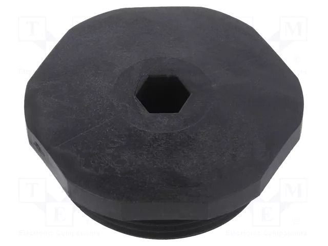 Stopper; PG29; IP54; polyamide; black; V-NE PG; Thread: PG; -20÷80°C HUMMEL HUMMEL-1255290111
