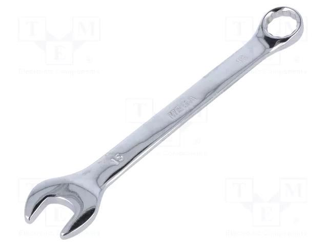 Wrench; combination spanner; 15mm; Chrom-vanadium steel MEGA MGA-35265