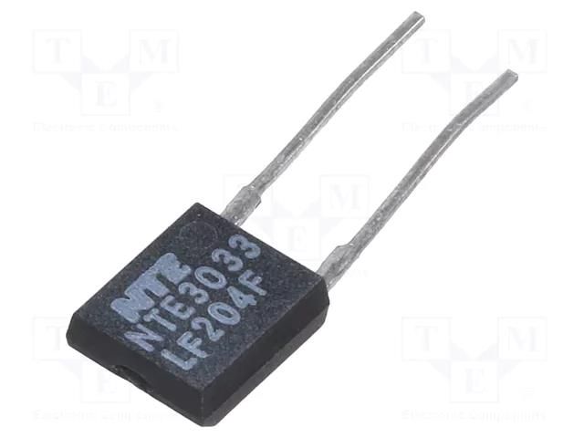 Photodiode; THT; 900nm; 8°; 30nA; convex; 150mW; Dim: 7x2.8x5mm NTE Electronics NTE3033