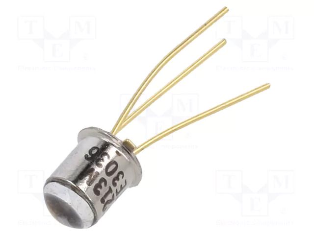 Phototransistor; TO18; THT; 250mW; 4.69mm; 50V; Front: convex NTE Electronics NTE3036