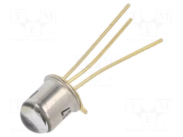 Phototransistor; TO18; THT; 150mW; 4.69mm; 40V; Front: convex NTE Electronics NTE3037