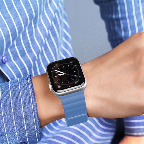 Dux Ducis Magnetic Strap Watch Strap 7/6/5/4/3/2 / SE (41/40 / 38mm) Magnetic Band Blue (Chain Version), Dux Ducis 6934913044742 6934913044742
