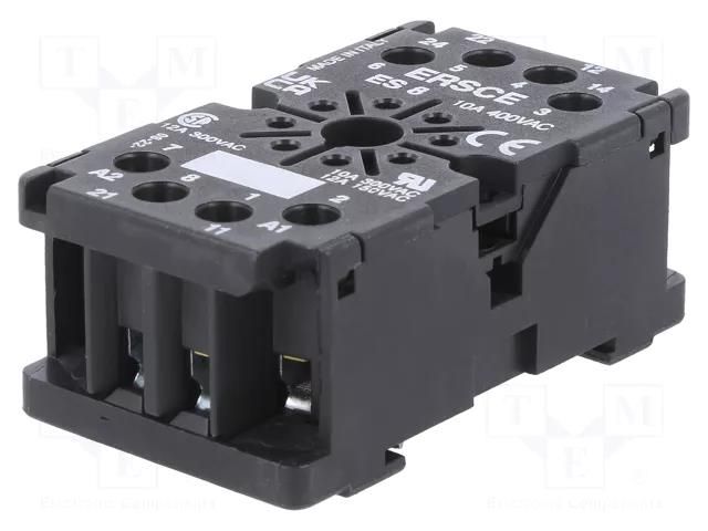 Relays accessories: socket; PIN: 8; Leads: screw terminals CROUZET CROUZET-25622130