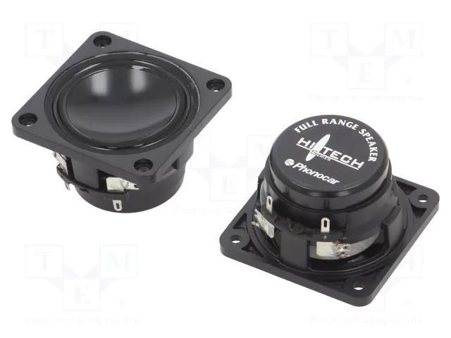 Car loudspeakers; midrange; 57x57mm; 90W; 110÷2000Hz; 4Ω PHONOCAR PHONOCAR-02310