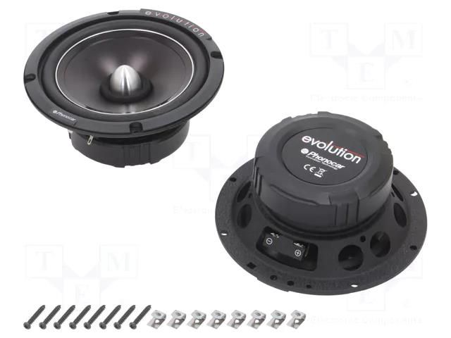 Car loudspeakers; woofer; 165mm; 200W; 70÷6000Hz; 4Ω PHONOCAR PHONOCAR-02627