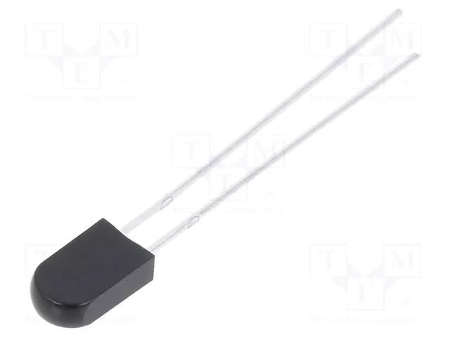 Phototransistor; THT; 5mm; λp max: 940nm; 30V; Lens: black EVERLIGHT PT534-6B
