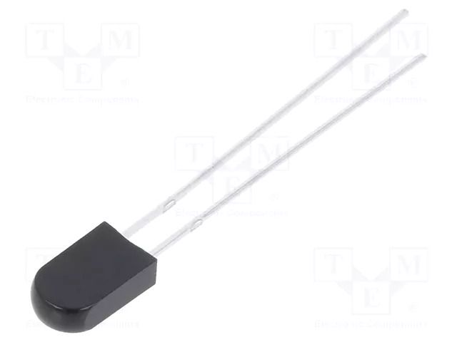 Phototransistor; THT; 5mm; λp max: 940nm; 30V; Lens: black EVERLIGHT PT534-6B