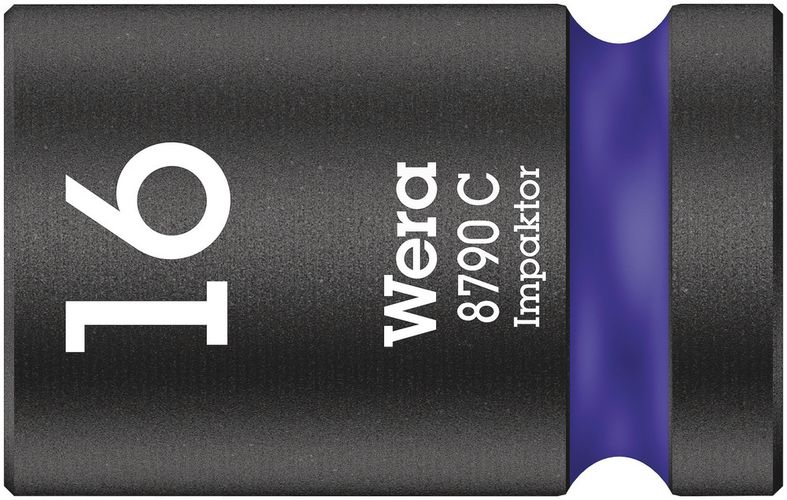 8790 C Impaktor socket with 1/2" drive, 16.0x38.0, Wera 05004573001