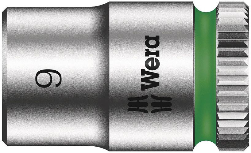 8790 HMA Zyklop 1/4" socket, 9.0x23.0, Wera 05003508001