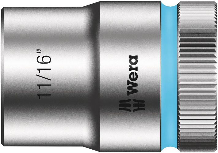 8790 HMC Zyklop socket with 1/2" drive, 11/16"x37.0, Wera 05003624001