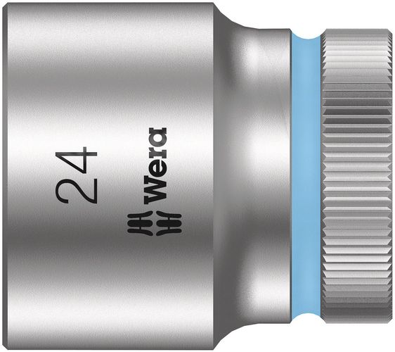 8790 HMC Zyklop socket with 1/2" drive, 24.0x37.0, Wera 05003614001