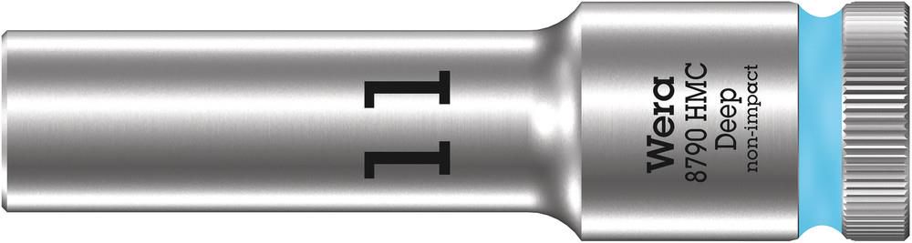 8790 HMC Deep socket with 1/2" drive, 11.0x83, Wera 05004551001