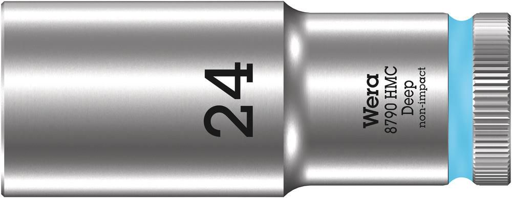 8790 HMC Deep socket with 1/2" drive, 24.0x83, Wera 05004563001