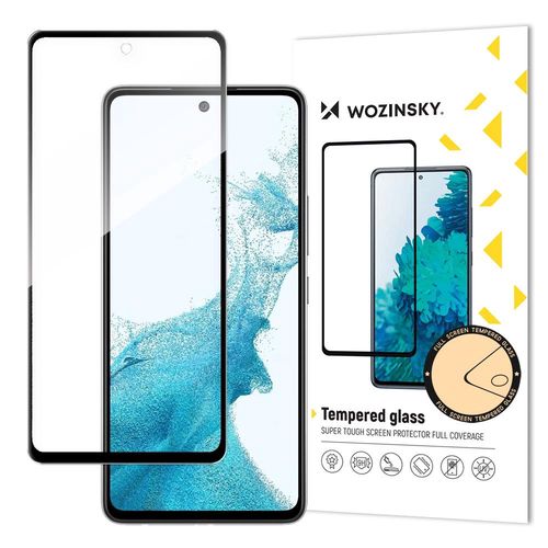 Wozinsky Super Tough Full Glue Tempered Glass Full Screen With Frame Case Friendly Samsung Galaxy A53 5G Black, Wozinsky 5907769318849 5907769318849