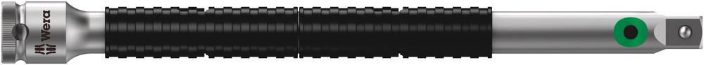 8796 LB Zyklop "flexible-lock" extension with free-turning sleeve, long, 3/8", 3/8"x200.0, Wera 05003592001