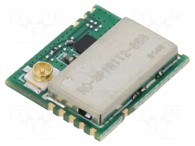 Module: RF; RF transceiver; ASK,FSK,GFSK; 868.35MHz; GPIO,SPI RADIOCONTROLLI RC-SPIRIT2-868