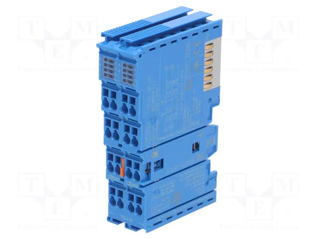 Module: digital input; IN: 8; 24x100x67.8mm; IN 1: NAMUR; IP20 WAGO 750-439