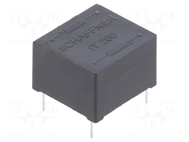 Transformer: impulse; PCB; 17.6x16.7x11.3mm; Rpri.wind: 2Ω SCHAFFNER IT260