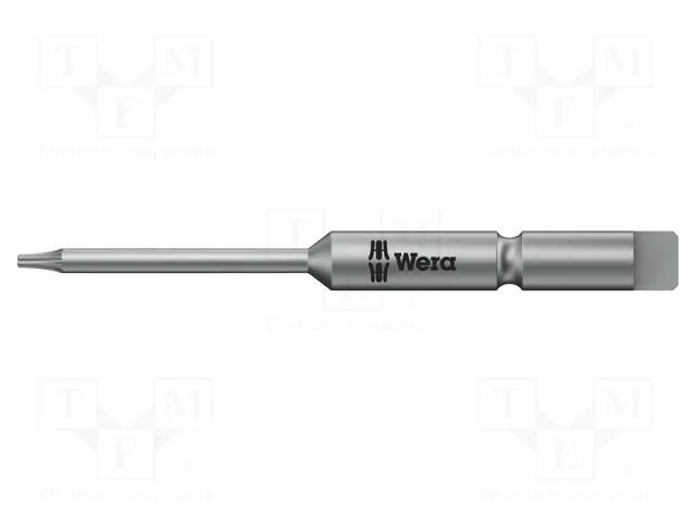 Screwdriver bit; Torx®; TX03; Overall len: 44mm WERA WERA.05135222001