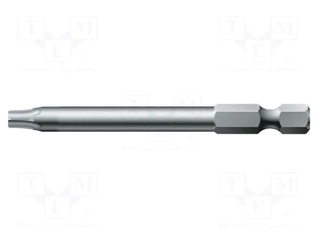 Screwdriver bit; Torx® PLUS; 15IP; Overall len: 70mm WERA WERA.05134686001