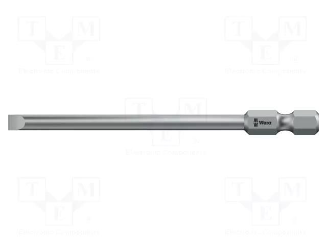 Screwdriver bit; slot; 8x1.6mm; Overall len: 50mm WERA WERA.05059345001
