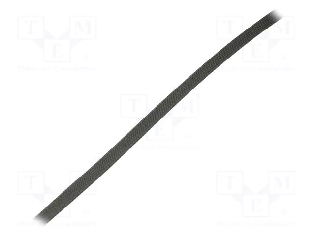 Braid; ØBraid : 10÷20nom.15mm; NOMEX; green; UL94V-0; -60÷240°C HELLERMANNTYTON HEGMAN-15YE-GN