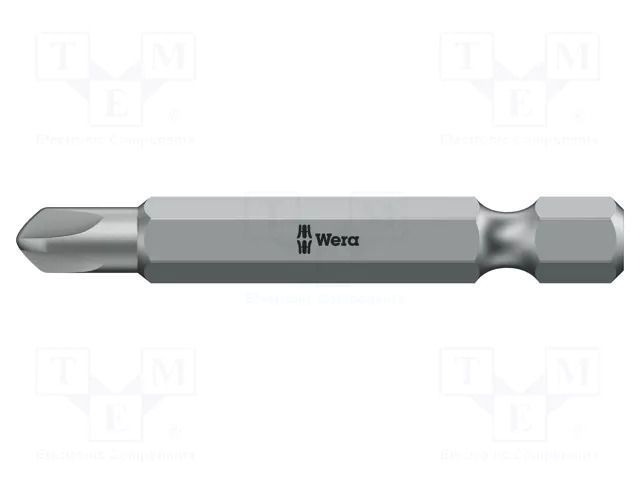 Screwdriver bit; Torq-Set®; TS3; Overall len: 89mm; 1/4" WERA WERA.05066684001
