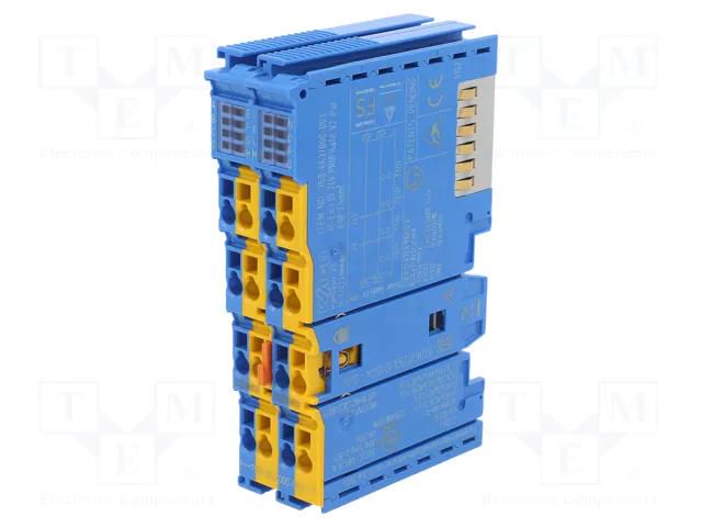 Module: digital input; IN: 4; 24x100x67.8mm; IN 1: 24VDC,voltage WAGO 750-663/000-003