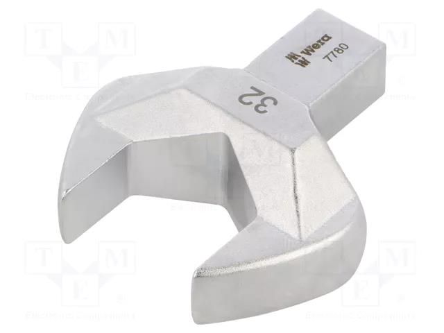 Wrench tip; torque,spanner; 32mm; Mounting: 14x18; 7780 WERA WERA.05078684001