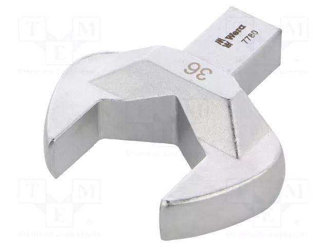 Wrench tip; torque,spanner; Spanner: 36mm; Socket size: 14x18mm WERA WERA.05078685001