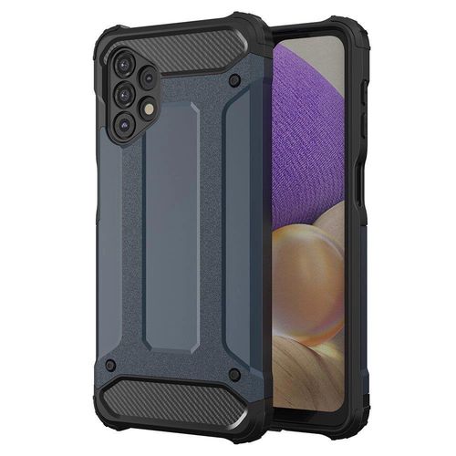 Hybrid Armor Case Tough Rugged Cover for Samsung Galaxy A73 blue, Hurtel 5907769338557 5907769338557