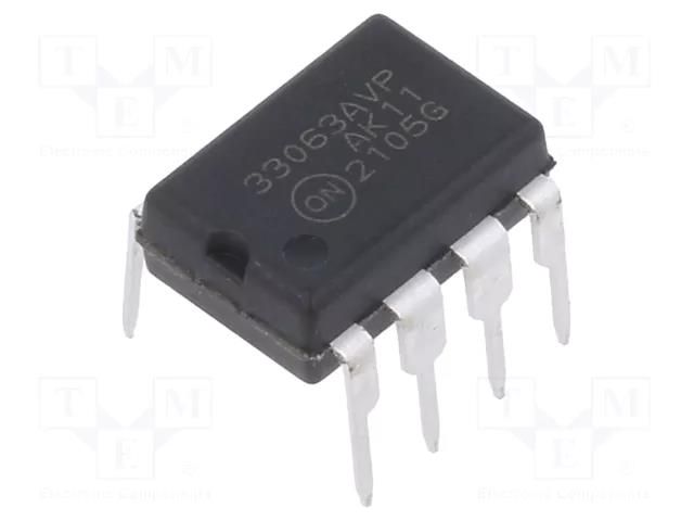 PMIC; DC/DC converter; Uin: 3÷40VDC; Uout: 1.25÷40VDC; 1.5A; DIP8 ONSEMI MC33063AVPG