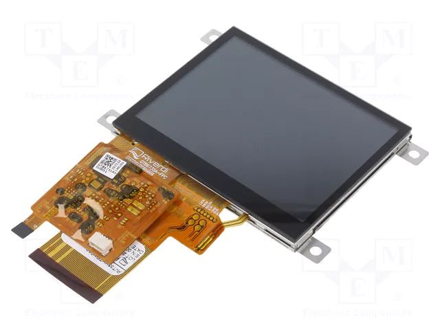 Display: TFT; 3.5"; 320x240; Window dimensions: 70.08x52.56mm Riverdi SM-RVT35HHTFWCA0