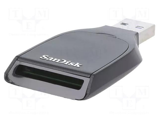 Card reader: memory; USB A plug; USB 3.0; SD,SDHC,SDXC; black SANDISK SDDR-C531-GNANN