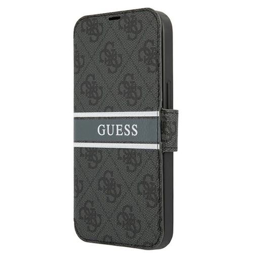 Guess GUBKP13S4GDGR iPhone 13 mini 5.4&quot; grey/grey book 4G Stripe, Guess 3666339032081 3666339032081