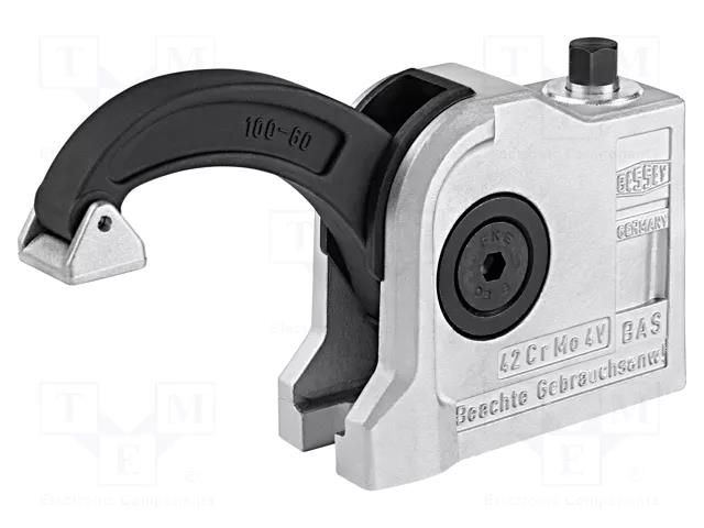 Vertical clamps; Max jaw capacity: 97mm; Size: 60mm BESSEY BAS-CB10-6