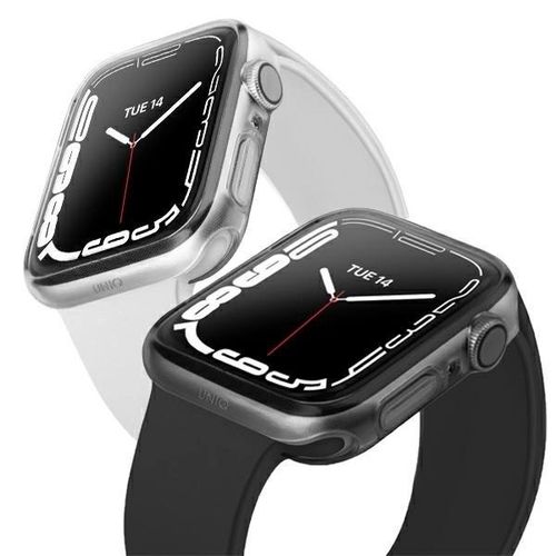 Uniq Glase case for Apple Watch 7 41mm 2 pcs - transparent and gray, UNIQ 8886463679340 8886463679340