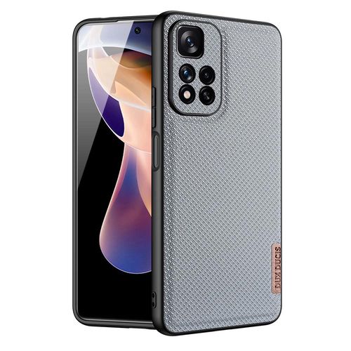 Dux Ducis Fino case nylon covered cover Xiaomi Redmi Note 11 Pro+ 5G (China) / 11 Pro 5G (China) / Mi11i HyperCharge / Poco X4 NFC 5G blue, Dux Ducis 6934913043899 6934913043899