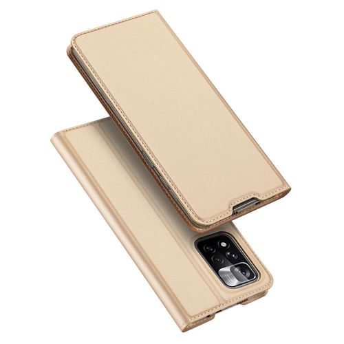 Dux Ducis Skin Pro holster case with flip cover Xiaomi Redmi Note 11 Pro+ 5G (China) / 11 Pro 5G (China) / Mi11i HyperCharge / POCO X4 NFC gold, Dux Ducis 6934913043806 6934913043806